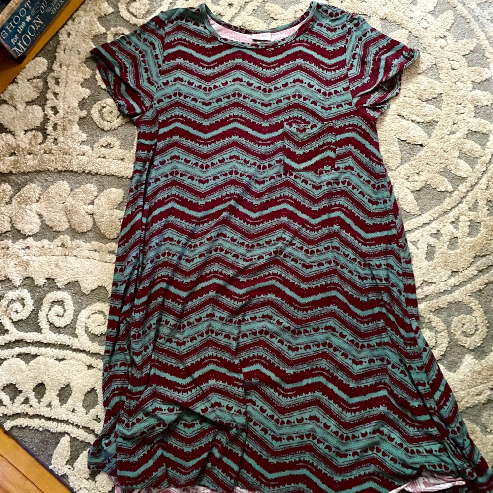 Lula Roe Carly Dress, Large
